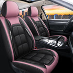 Front Seat Covers PU Leather Universal Fit Set of 2