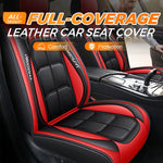 Front Seat Covers PU Leather Universal Fit Set of 2