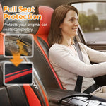 Front Seat Covers PU Leather Universal Fit Set of 2