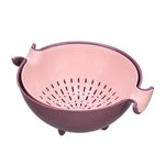 Fruit And Vegetable Colander Double-Layer Stackable