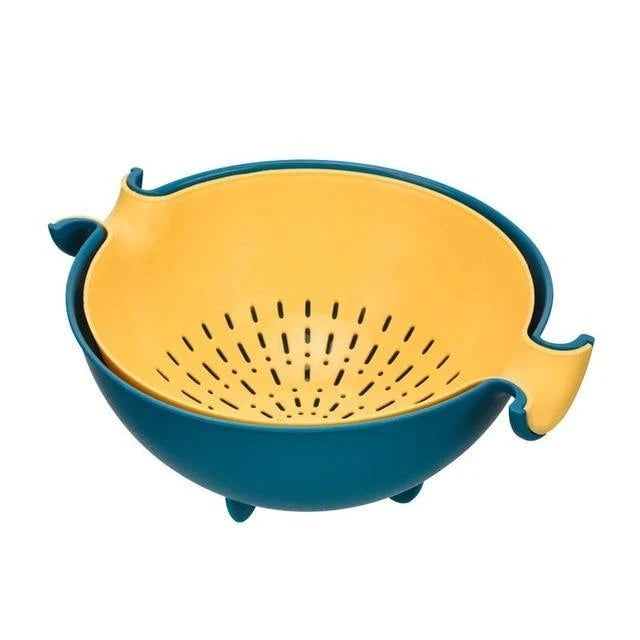 Fruit And Vegetable Colander Double-Layer Stackable