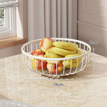Fruit Bowl Stand Tiered Ventilated Wire Space-Saving