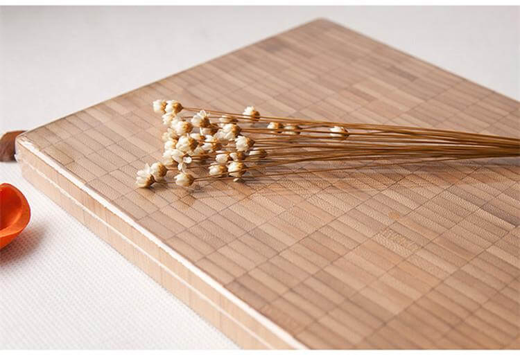 Fruit Cutting Board Bamboo Thick Design for Prep & Serving