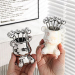 Fruit Holder Stainless Steel Dual-Use Utensil Holder