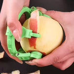 Fruit Peeler Adjustable Grip Stainless Steel Blade Compact Design