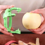 Fruit Peeler Adjustable Grip Stainless Steel Blade Compact Design