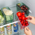 Fruit Storage Basket Double-Layer Draining Design
