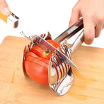 Fruit & Vegetable Slicer Clamp Design Safety Tongs