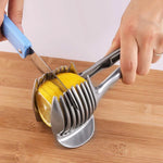 Fruit & Vegetable Slicer Clamp Design Safety Tongs