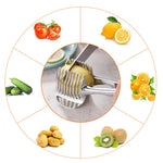 Fruit & Vegetable Slicer Clamp Design Safety Tongs