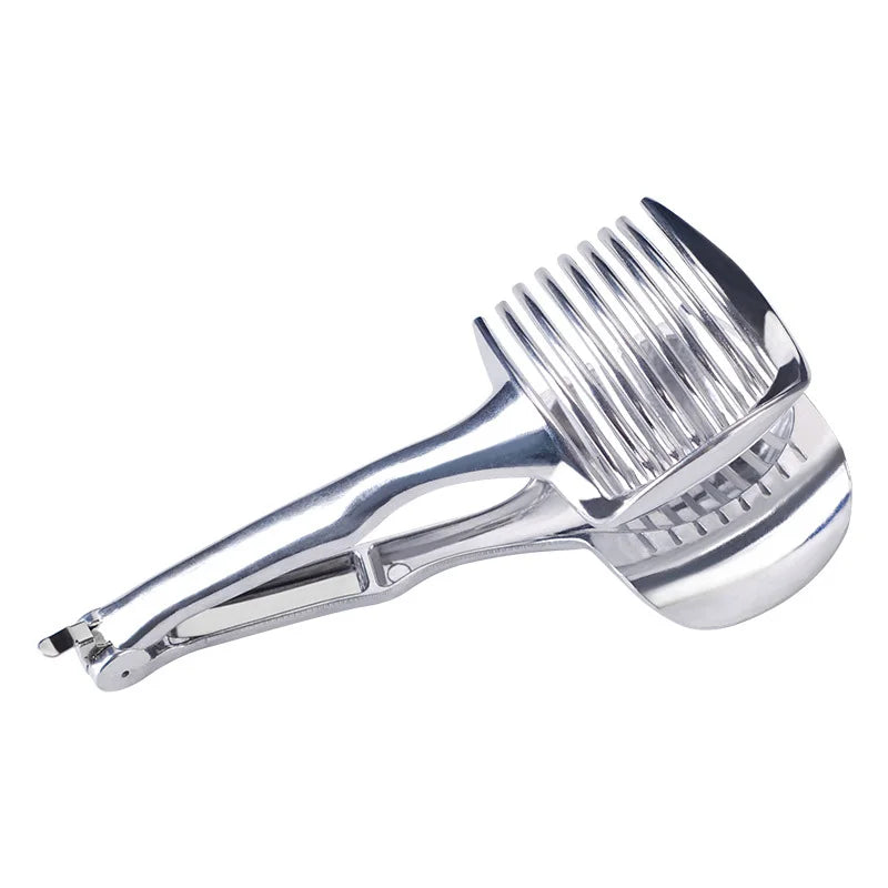 Fruit & Vegetable Slicer Clamp Design Safety Tongs
