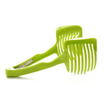 Fruit & Vegetable Slicer Clamp Design Safety Tongs