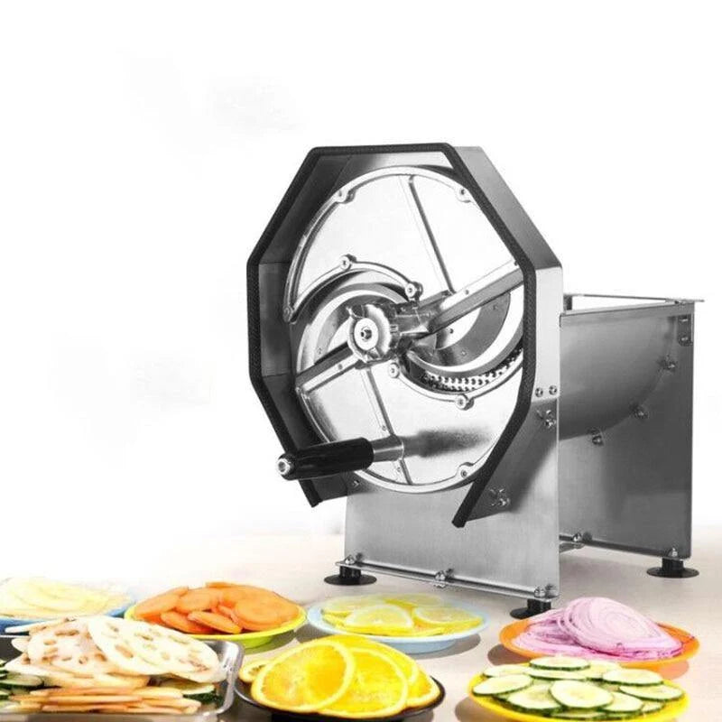 Fruit & Vegetable Slicer Stainless Steel Adjustable Thickness Compact
