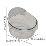 Fruit & Veggie Wash Basket Tilted Flow Fine Filter