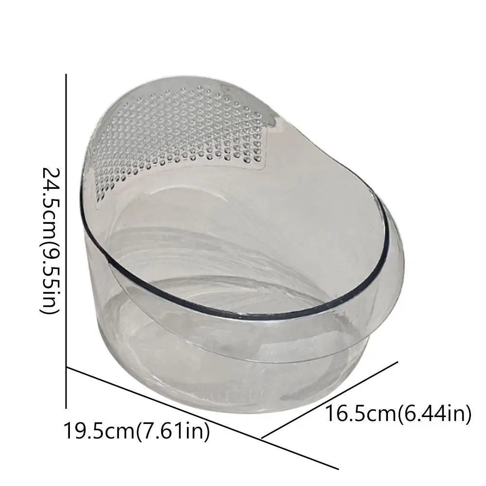 Fruit & Veggie Wash Basket Tilted Flow Fine Filter