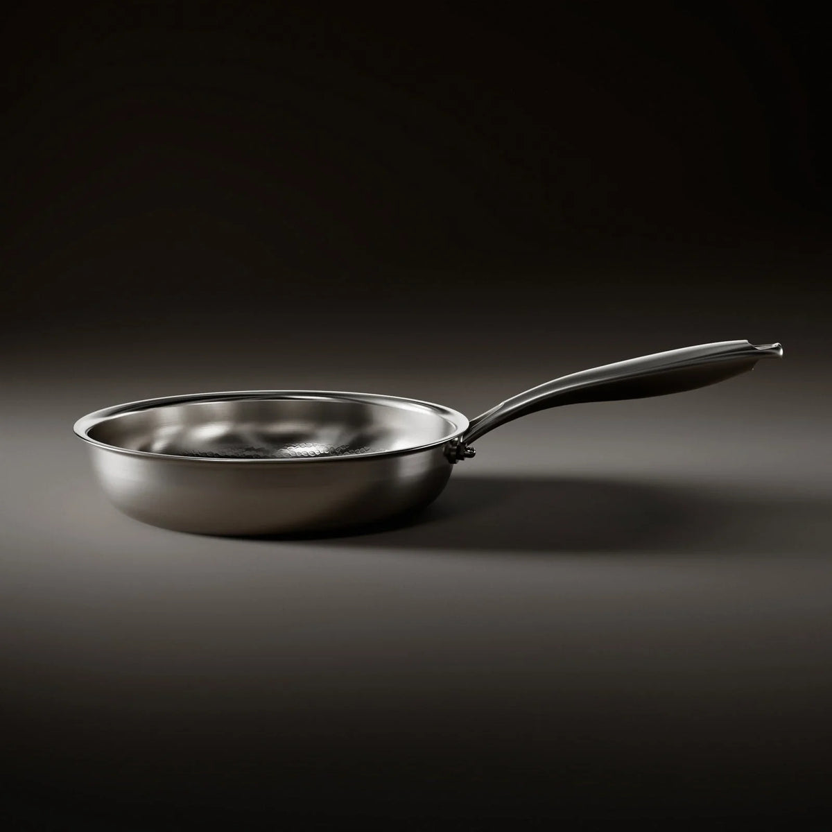 Frying Pan Hammered Titanium Naturally Nonstick PFAS-Free