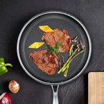 Frying Pan Stainless Steel Non-Stick All Cooktop Compatible