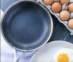 Frying Pan Stainless Steel Non-Stick All Cooktop Compatible