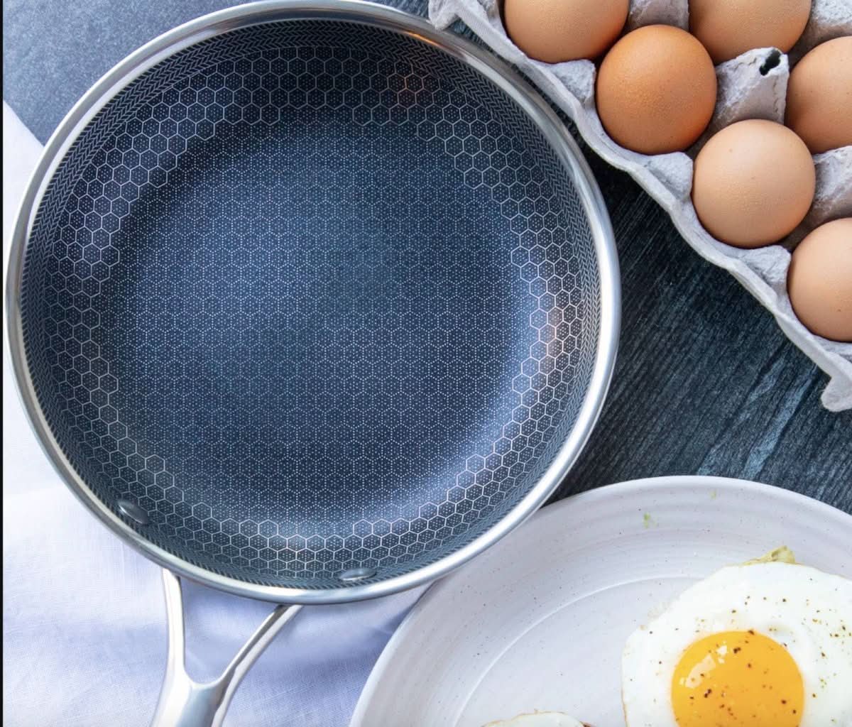 Frying Pan Stainless Steel Non-Stick All Cooktop Compatible