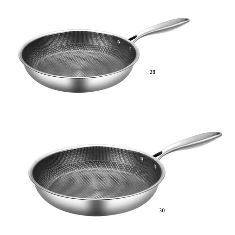 Frying Pan Stainless Steel Non-Stick All Cooktop Compatible