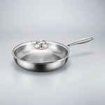 Frying Pan Titanium Hammered Natural Non-Stick Induction Compatible