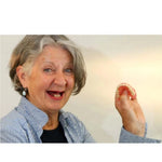 Full Arch Denture Set Flexible Cushion Grip Upper & Lower Arches