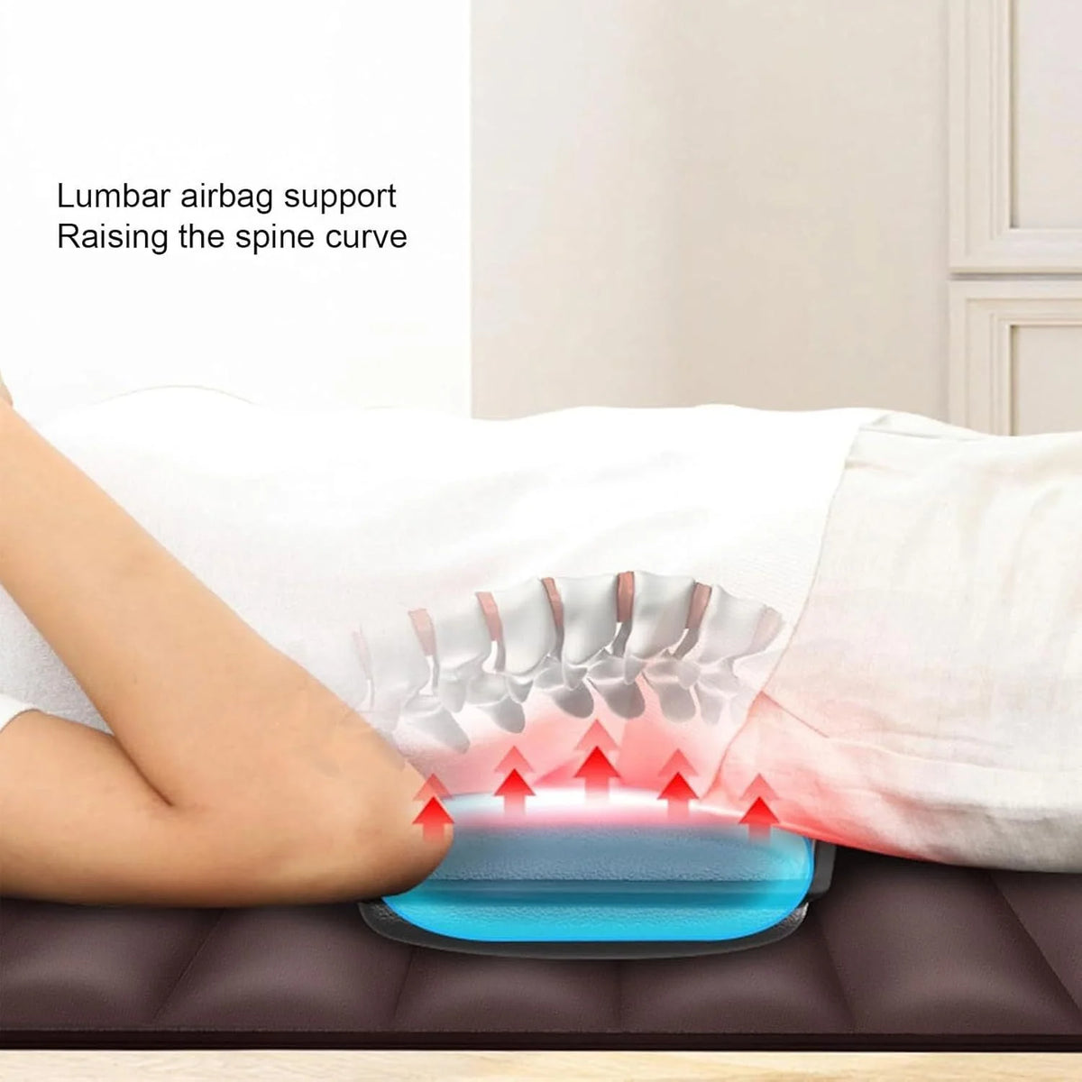 Full Body Massager Heat & Kneading Detachable Neck Pillow