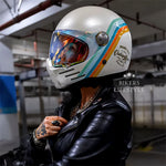 Full Face Motorcycle Helmet DOT ECE Approved Dark Visor
