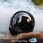 Full Face Motorcycle Helmet DOT ECE Approved Dark Visor