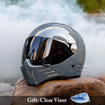 Full Face Motorcycle Helmet DOT ECE Approved Dark Visor