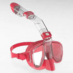 Full-Face Snorkel Mask Dry-Top Anti-Fog 180° Panoramic View