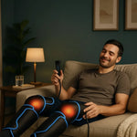 Full Leg Massager 360° Compression & Heat Remote Control