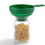 Funnel Folding Telescopic Food-Grade Silicone Anti-Scald Handle