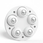 Furniture Feet with Swivel Wheels Floor Protection Set of 4