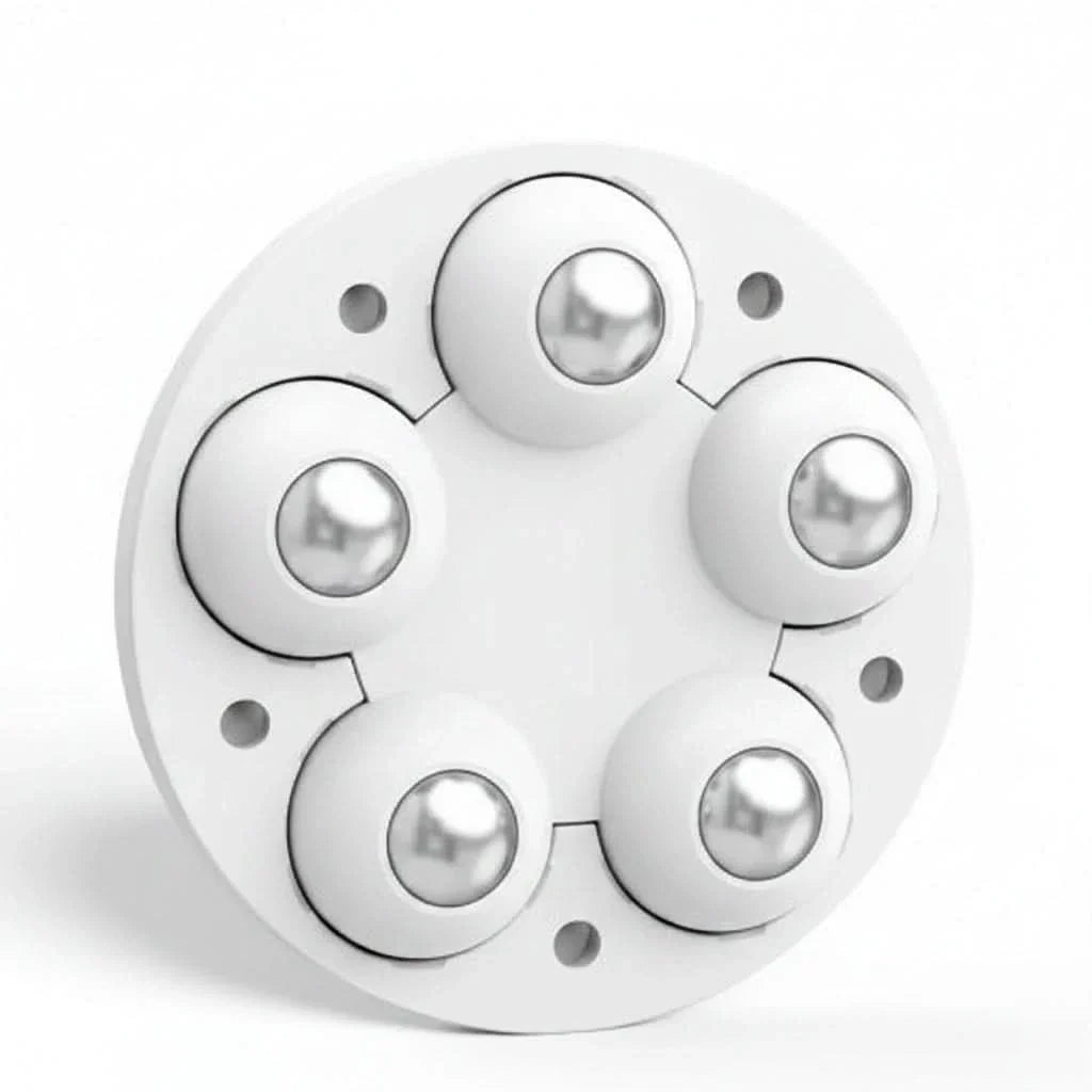 Furniture Feet with Swivel Wheels Floor Protection Set of 4