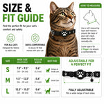 GPS Cat Collar Real-Time Tracking Reflective Water-Resistant Silicone