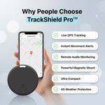 GPS Tracker Magnetic Real-Time Location & Motion Alerts