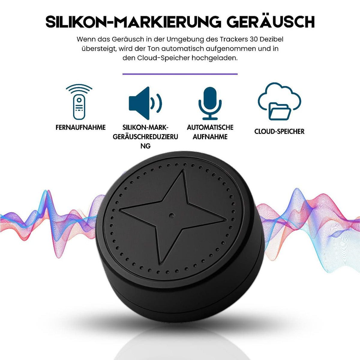 GPS Tracker Real-Time Location Magnetic Attachment
