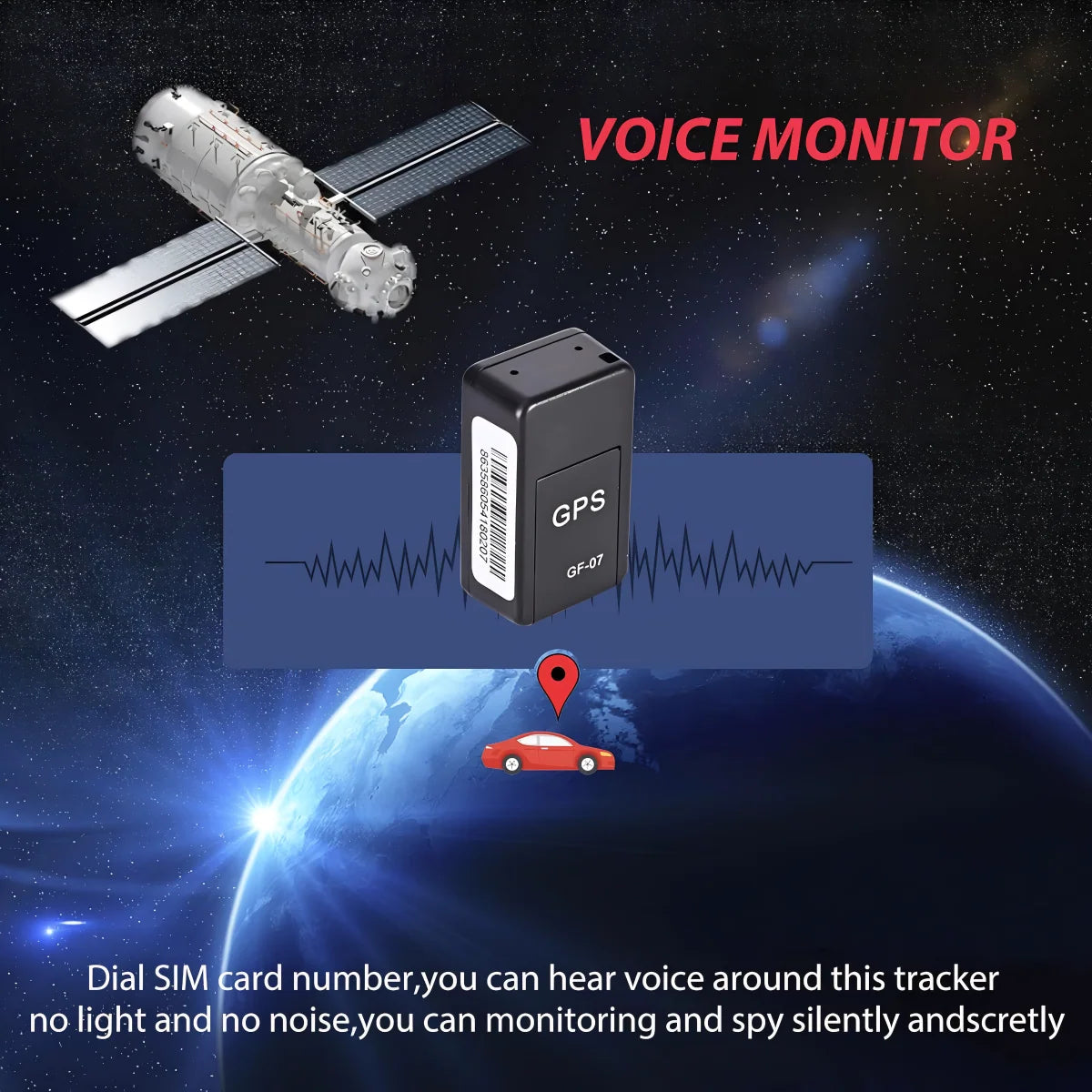 GPS Tracker Waterproof 180-Day Standby