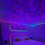 Galaxy Projector Bluetooth Speaker Rechargeable Remote Control