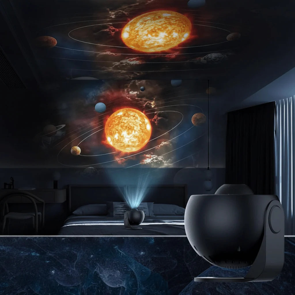 Galaxy Projector HD 13 Interchangeable Discs Adjustable Focus