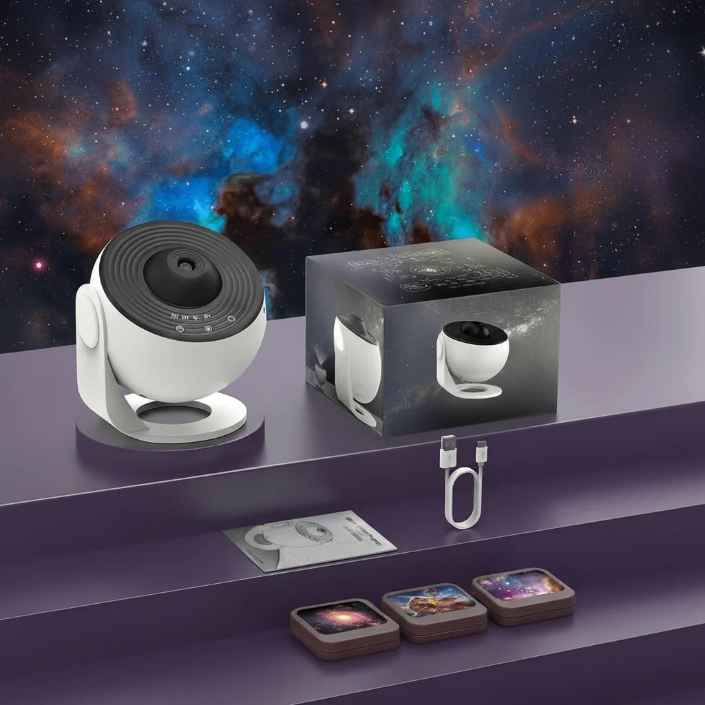Galaxy Projector HD 13 Interchangeable Discs Adjustable Focus