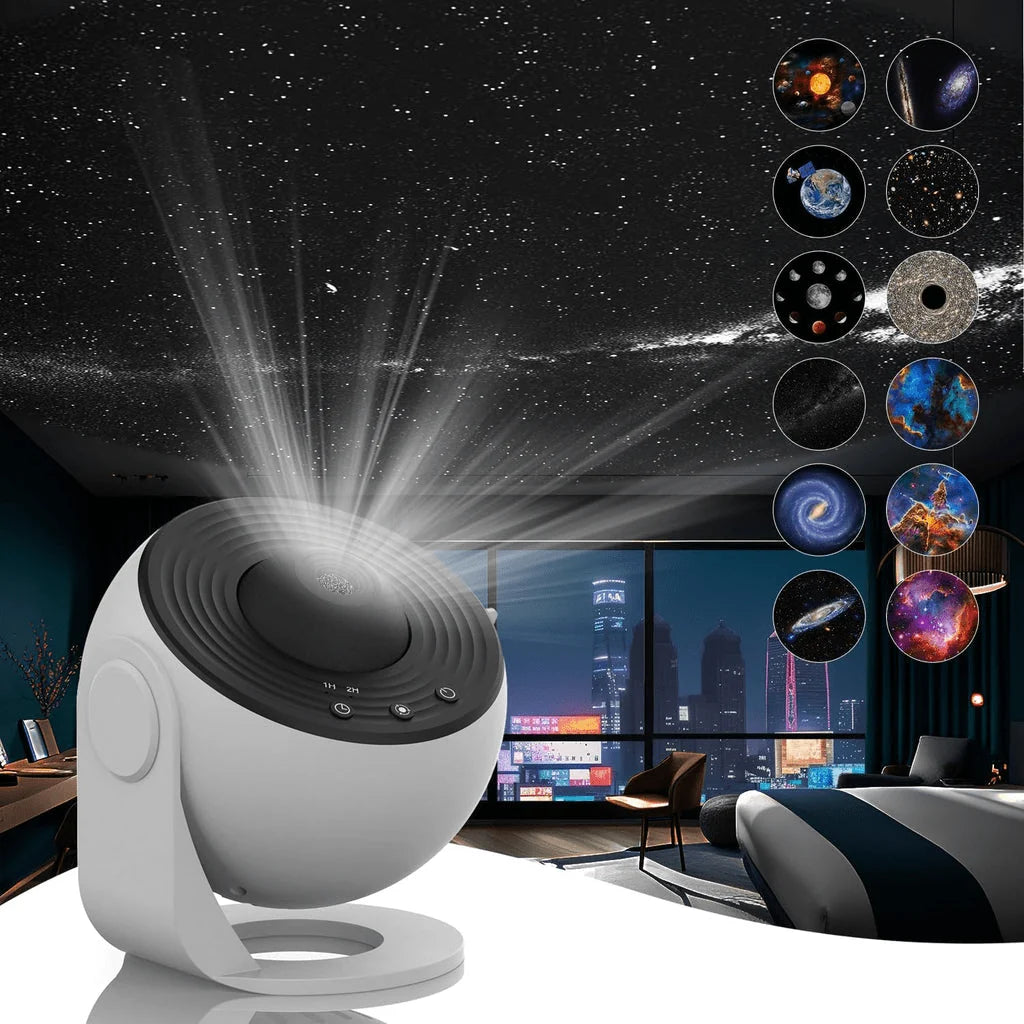 Galaxy Projector HD 13 Interchangeable Discs Adjustable Focus