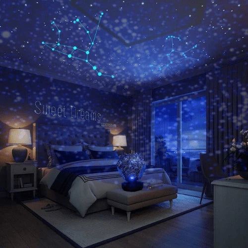 Galaxy Projector Multicolor Adjustable USB-Powered