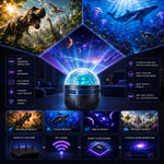 Galaxy Projector RGBW LED Flexible 360° Gooseneck USB Powered