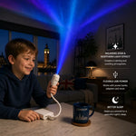 Galaxy Projector Star & Aurora Effects Dimmable USB Powered