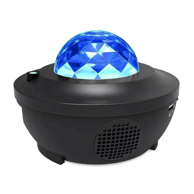 Galaxy Projector Starry Sky & Ocean Wave Bluetooth Speaker