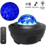 Galaxy Projector Starry Sky Ocean Wave Bluetooth Speaker
