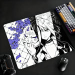 Gaming Mouse Pad Tempered Glass Non-Slip Base Smooth Glide