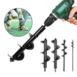 Garden Auger Bit Spiral Design Fits Cordless Drills
